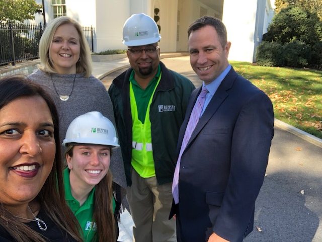 Representing landscape industry careers at the White House
