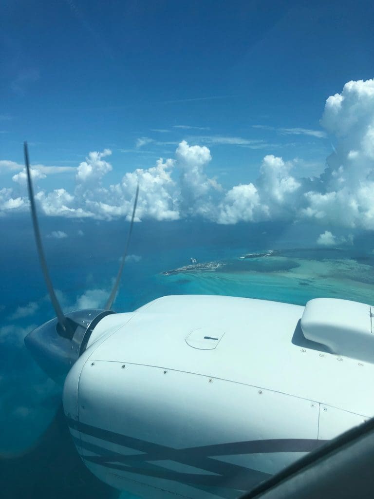Mark Maslow's plane flying to help offer aid after Hurricane Dorian.